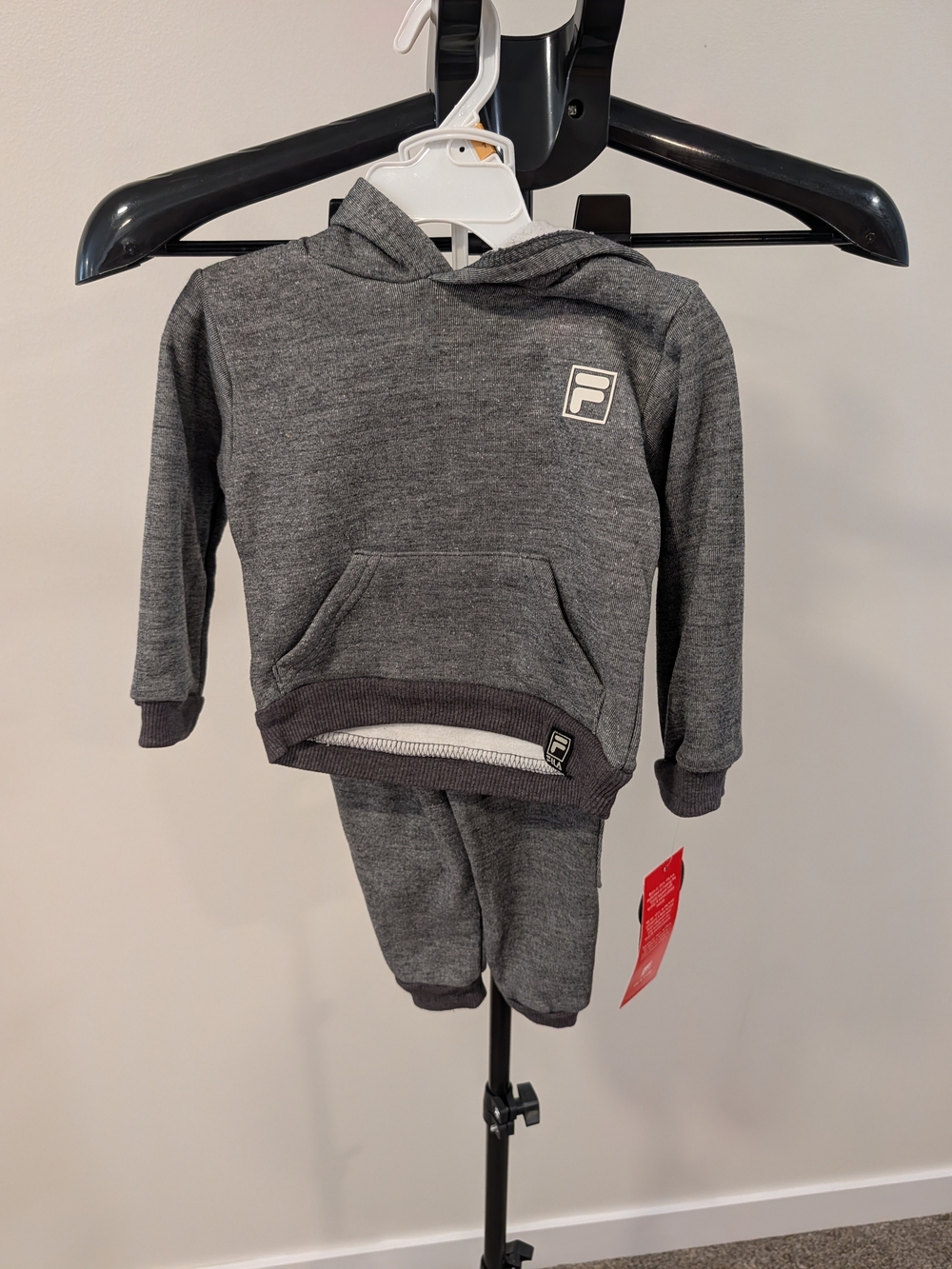 Fila Kids' Gray Hoodie & Jogger Set Size 3T